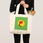 Grand Tote Bag Drapeau République du Zaïre - République démocrati (Devant (produit))