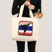 Grand Tote Bag Drapeau thaïlandais (Devant (produit))