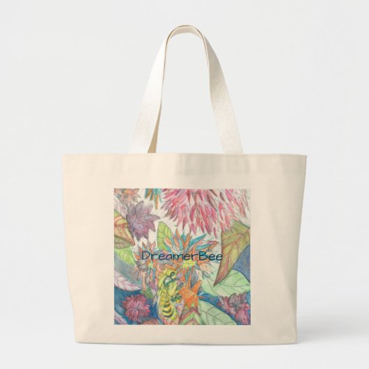 Grand Tote Bag DreamerBee (Devant)