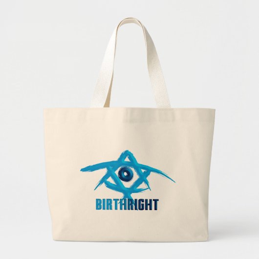 Grand Tote Bag Droit de naissance (Devant)