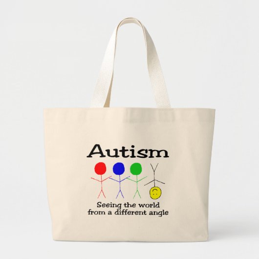 Grand Tote Bag ….D'un angle différent (les gens) (Devant)