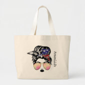 Grand Tote Bag Durée de la course (Devant)