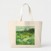 Grand Tote Bag eau de la vallée verte (Devant)
