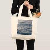 Grand Tote Bag Eau de mer de près (Devant (produit))