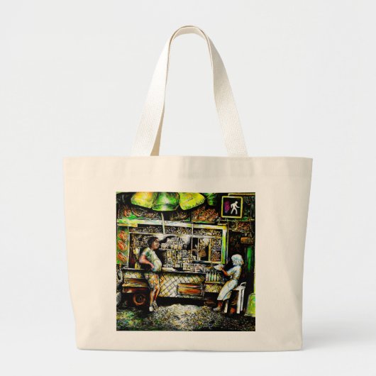 Grand Tote Bag Éblouissant (Devant)