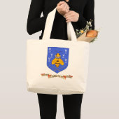 Grand Tote Bag ECBees sur le point fourre-tout (Devant (produit))