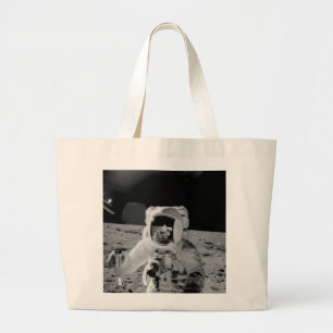 Grand Tote Bag Échantillon de sol lunaire