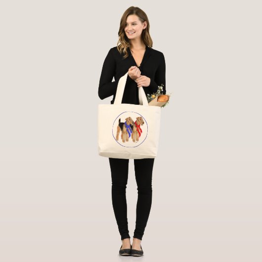 Grand Tote Bag Écharpes chaudes (Devant (modèle))