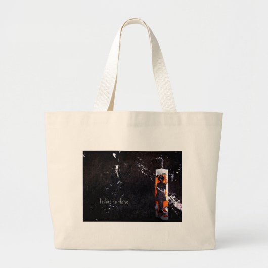 Grand Tote Bag échec à prospérer. (Devant)