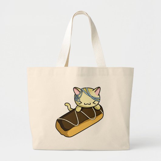 Grand Tote Bag Eclair Kitty (Devant)
