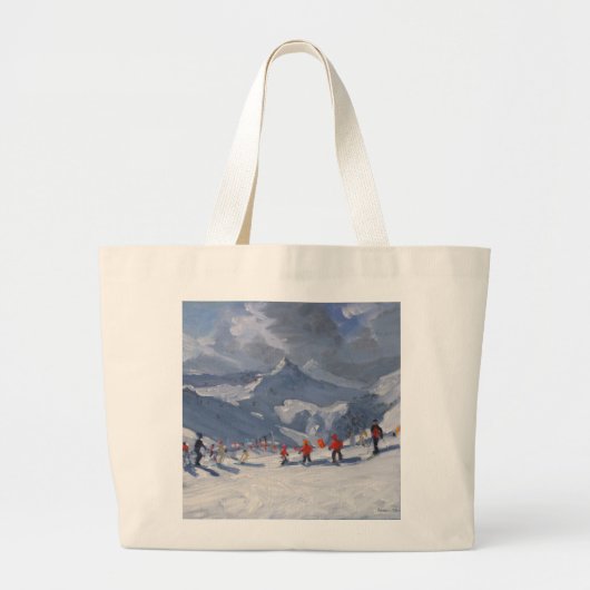 Grand Tote Bag École Tignes 2009 de ski (Devant)