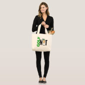 Grand Tote Bag Écrou 1 de golf (Devant (modèle))