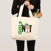 Grand Tote Bag Écrou 1 de golf (Devant (produit))