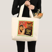 Grand Tote Bag Écureuil de l'espace (Devant (produit))