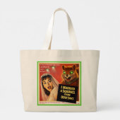Grand Tote Bag Écureuil de l'espace (Dos)