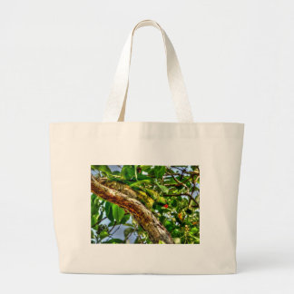 GRAND TOTE BAG EFFETS VERTS D'ART DE LORIKEET AUSTRALIE