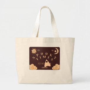 Grand Tote Bag Éffrayant Times Spirit Board Halloween Vibes