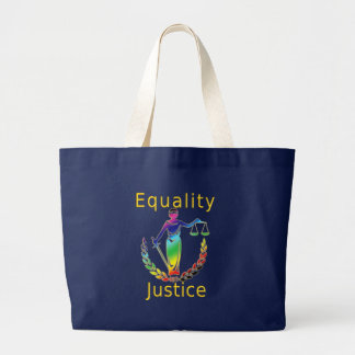 Grand Tote Bag Égalité et justice