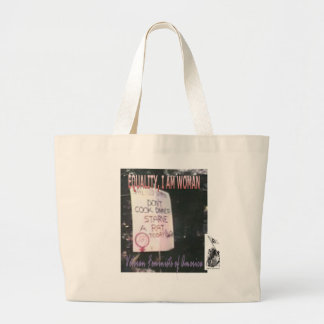 GRAND TOTE BAG ÉGALITÉ, JE SUIS FEMME