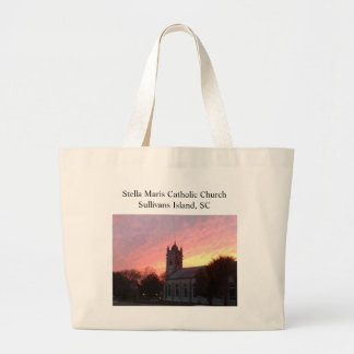 Grand Tote Bag Église catholique de Stella Maris