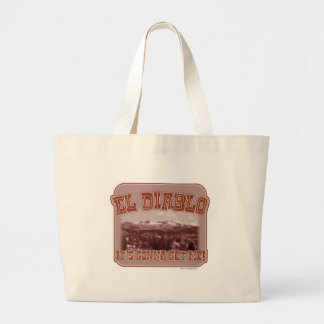 Grand Tote Bag El Diablo Bay Area Mountain Fun Slogan