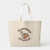 Grand Tote Bag Élan de Noël (Dos)