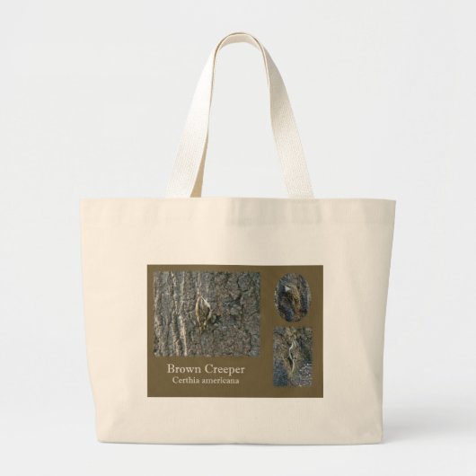 Grand Tote Bag Éléments de coordination des oiseaux chanteurs Bro (Devant)