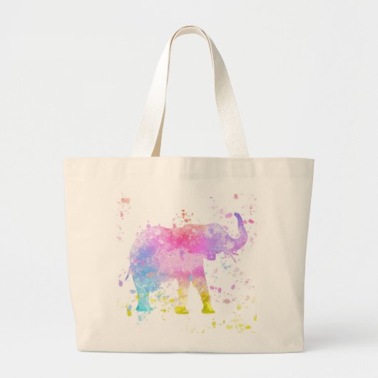 Grand Tote Bag Eléphant (Devant)