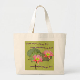 Grand Tote Bag Éléphant Fourre-tout de SWAAJ NMRK deux Lotus