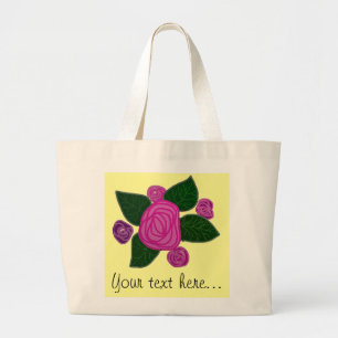 Grand Tote Bag Éléphant personnalisé Fourre-tout de conception