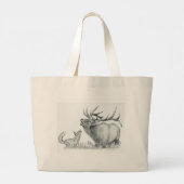 Grand Tote Bag Elk et FOX (Dos)