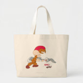 Grand Tote Bag ELMER FUDD™ et BUGS BUNNY™ (Devant)