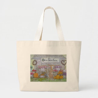 Grand Tote Bag Emballage d'épicerie de lapin