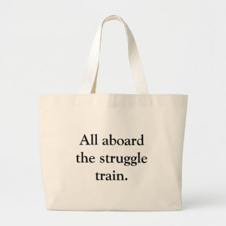 Grand Tote Bag Emballage inquiétant