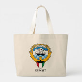Grand Tote Bag Emblème du Koweït (Dos)