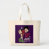 Grand Tote Bag Embrasse mon (Devant)