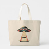 Grand Tote Bag emmène-moi (Dos)