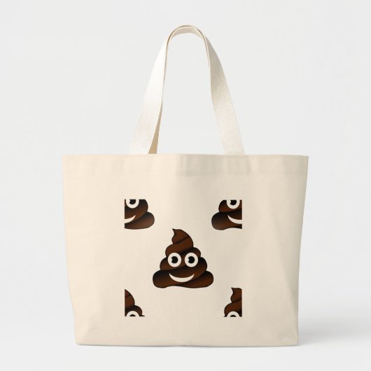 Grand Tote Bag émoticône (Devant)