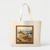 Grand Tote Bag Empreinte pour l'évolution (Devant)