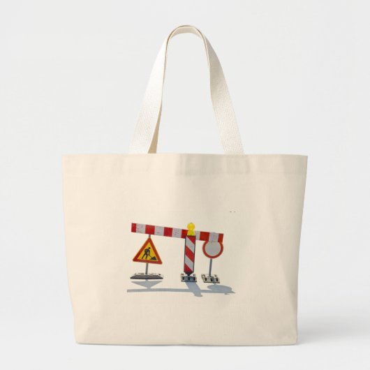 Grand Tote Bag en construction (Devant)