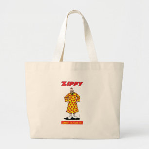 Grand Tote Bag Énergique : Reliez le pois