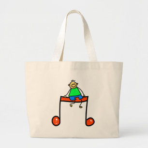 Grand Tote Bag Enfant de musique