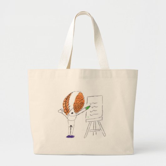 Grand Tote Bag Enseignant (Devant)