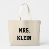Grand Tote Bag Enseignant Apple (Dos)