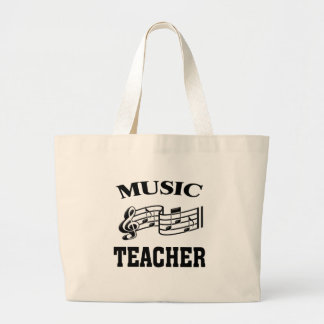 GRAND TOTE BAG ENSEIGNANT DE MUSIQUE