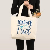 Grand Tote Bag Enseigner le carburant (Devant (produit))