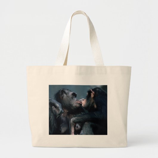 Grand Tote Bag Ensemble faunique - Primates 6 (Devant)
