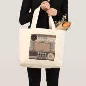 Grand Tote Bag Enthousiaste de couture (Devant (produit))