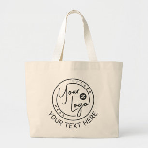 Grand Tote Bag Entreprise de logo personnalisé