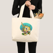Grand Tote Bag Épave d'île (Devant (produit))